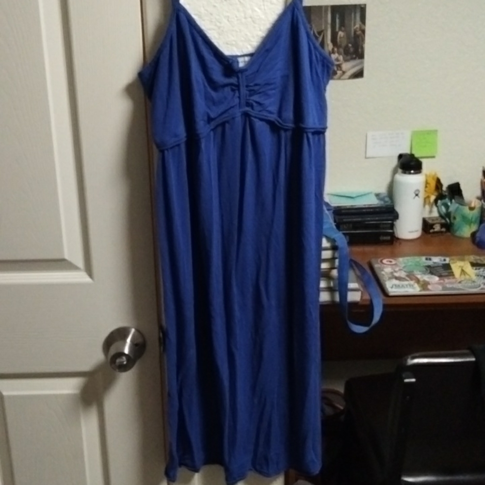 Blue Mini Dress